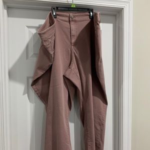 Lane Bryant Rose Denim Capri